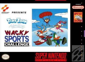 Tiny Toon Adventures - Wacky Sports Challenge (USA) box cover front